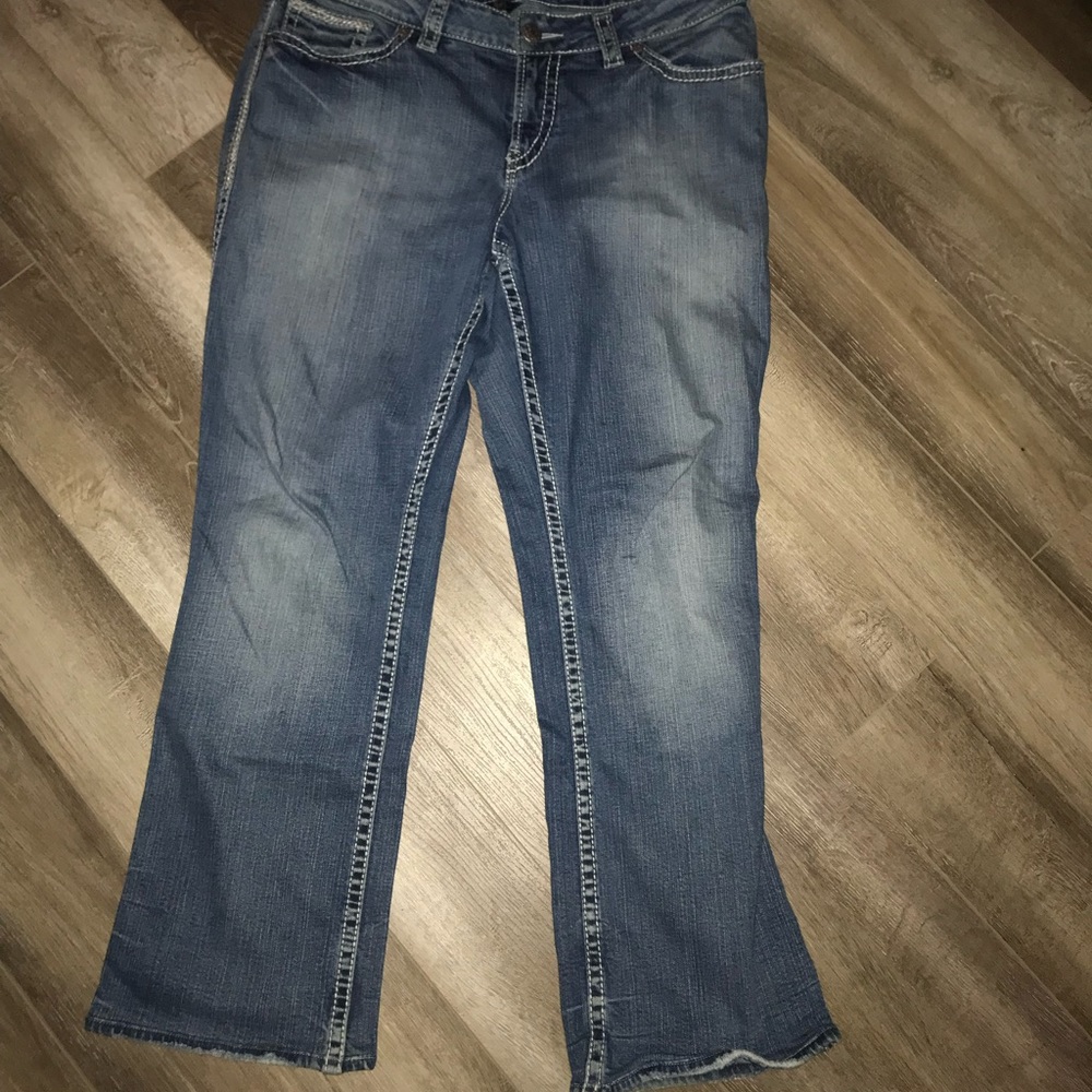 Silver jeans
